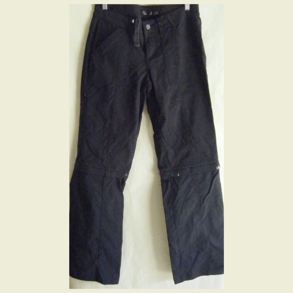 Black Prana Convertible Cargo  Pants